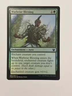 Warbriar Blessing Theros Beyond Death Magic the Gathering MTG - Image 1