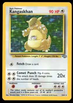 Kangaskhan 5/64 - Pokemon Jungle - Holo Rare - HP - Image 1