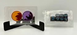 Pokemon TCG Damage Counter Dice & Status Markers – Black Bolt – New - Image 1