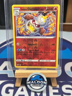 Galarian Darmanitan 028/189 Darkness Ablaze Rare NM 2020 Reverse Holo - Image 1
