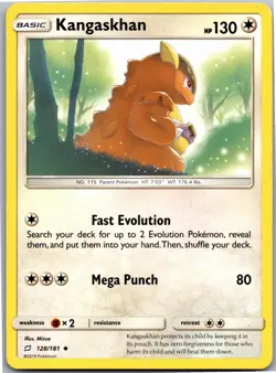Kangaskhan 128/181 Uncommon Team Up Pokemon Near Mint - Image 1