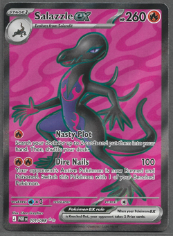 Pokemon TCG Salazzle ex - Perfect Order 101/088 NM - Image 3