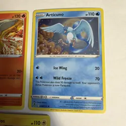 Pokemon Zapdos 48/185 Articuno 036/195 Moltres 021/172 Cosmos Holo Promo Set NM - Image 3