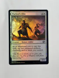 Warlord's Elite The Brothers' War Foil Magic the Gathering MTG - Image 1