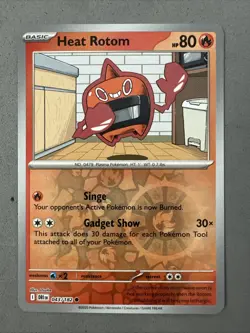 Pokemon TCG * Destined Rivals 043/182 Heat Rotom C * REVERSE HOLO * FRESH PK - Image 1