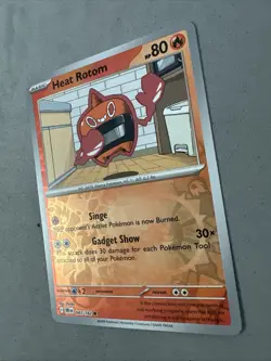 Pokemon TCG * Destined Rivals 043/182 Heat Rotom C * REVERSE HOLO * FRESH PK - Image 2