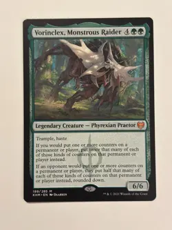 Vorinclex, Monstrous Raider Kaldheim Magic the Gathering MTG - Image 1