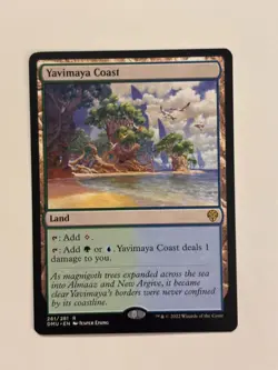 Yavimaya Coast Dominaria United Magic the Gathering MTG - Image 1
