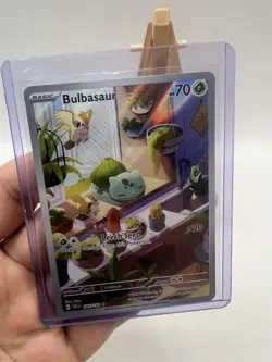 Pokemon TCG: Bulbasaur 143/142 - SV: Stellar Crown - Illustration Rare NM - Image 3