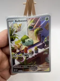 Pokemon TCG: Bulbasaur 143/142 - SV: Stellar Crown - Illustration Rare NM - Image 4