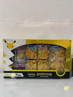 Pokemon TCG Celebrations Special Collection Pikachu V Union Box Factory Sealed 820650809156 - Image 1
