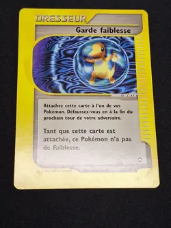 Garde Faiblesse 141/147 Wizards Aquapolis Carte Pokemon FR - Image 2
