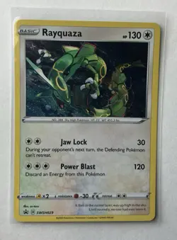 Rayquaza SWSH029 Pokemon Sword and Shield Promo NM - Image 1