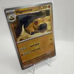 Hippowdon 053/131 Poke Ball Reverse Holo Prismatic Evolutions Pokemon NM - Image 2