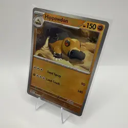 Hippowdon 053/131 Poke Ball Reverse Holo Prismatic Evolutions Pokemon NM - Image 3