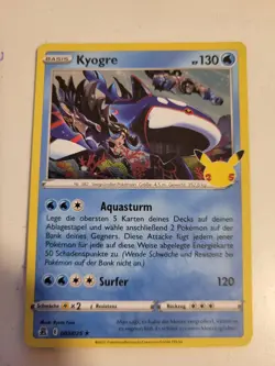 Pokemon Groudon & Kyogre Holo Deutsch Celebrations 25 Jubilaum - Image 2
