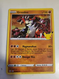 Pokemon Groudon & Kyogre Holo Deutsch Celebrations 25 Jubilaum - Image 4