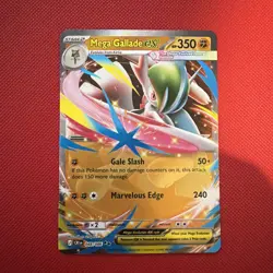 Pokemon TCG Chaos Rising - Mega Gallade Ex 048/086 Double Rare Foil Mint/NM ✅ - Image 1
