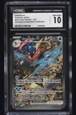 2024 Pokemon Scarlet & Violet Promo Special Illustration Alt Art Greninja ex #13 - Image 1