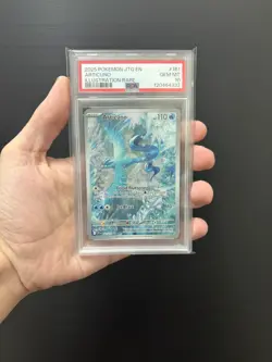 Pokemon 2025 Articuno 161/159 Illustration Rare Journey Together GEM MINT PSA 10 - Image 1