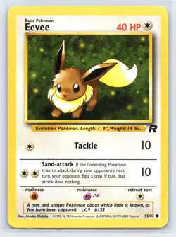 Pokemon Team Rocket "Eevee" 55/82 - Image 1