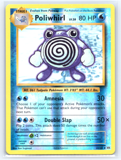Poliwhirl 24/108 Uncommon Evolutions Pokemon Reverse Holo LP/MP - Image 1