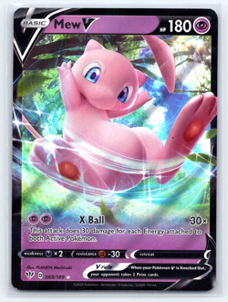 Mew V - Holo - Darkness Ablaze - 069/189 NM Pokemon - Image 1