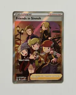 Friends in Sinnoh 149/159 Ultra Rare - Crown Zenith - NM English Pokemon TCG - Image 1