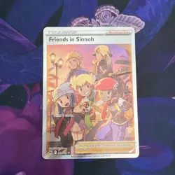 Pokemon TCG Crown Zenith Friends in Sinnoh Full Art Holo Ultra Rare Card 149/159 - Image 1