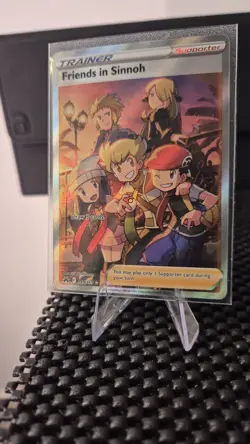 Pokemon TCG Crown Zenith Friends in Sinnoh Full Art Holo Ultra Rare Card 149/159 - Image 1