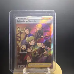 Pokemon Friends in Sinnoh 149/159 Crown Zenith Ultra Rare Full Art Holo Trainer - Image 1