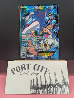 Team Aqua's Kyogre EX Pokemon • Ultra Rare • 6 Double Crisis - Image 1
