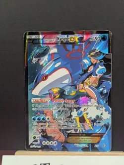 Team Aqua's Kyogre EX Pokemon • Ultra Rare • 6 Double Crisis - Image 2