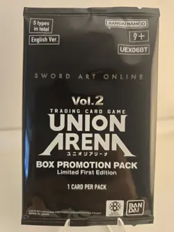 Union Arena UEX06BT Sword Art Online Vol. 2 Box Promotion Pack - Image 1