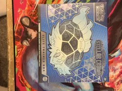 Pokemon TCG Scarlet & Violet Steller Crown ETB New And Sealed - Image 1