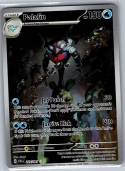 Palafin 225/091 SV: Paldean Fates - Pokemon Card - NM - Image 1