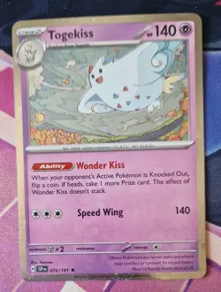 Togekiss 072/191 Surging Sparks Cosmos Holo Promo Pokemon Card NM-Mint - Image 1