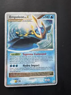 Pokemon Card - Empoleon Lv.X Holo - 120/130 - Diamond & Pearl - 2007 - Image 1