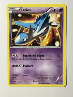Latios (#13 Non-Holo) 13/30 XY Trainer Kit: Latias & Latios Pokemon Card TCG LP - Image 1