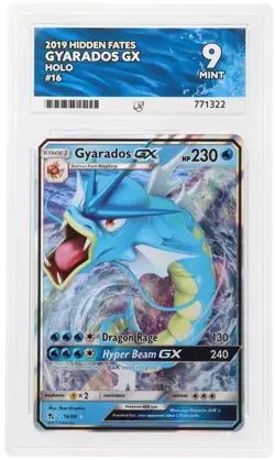 Pokemon TCG Gyarados Gx 16/68 ACE 9 Hidden Fates Graded Card - Image 3