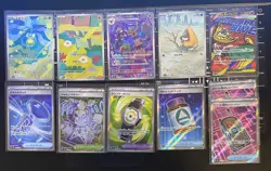 Pokemon TCG Mega Dream EX Bulk Lot 11 Cards IR + SR + MA Collection - Image 1