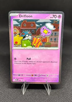 Drifloon 005 Me: Mega Evolution Single Pack Blister Promo Holo Pokemon Card NM - Image 1