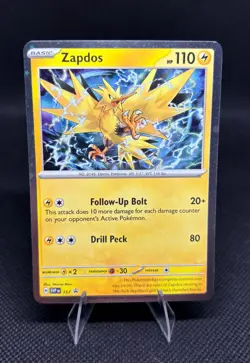 Zapdos 157 Sv: Scarlet & Violet Promo Cards Holo Pokemon Card NM - Image 1