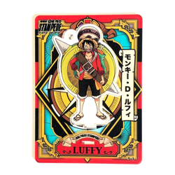 S0718 Luffy Japanese One Piece Stampede Acrylic de Card Super Rare - Image 1