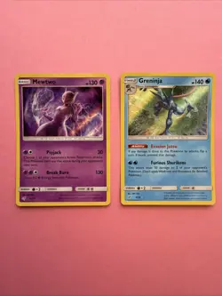 LOT Of 15 Pokemon Holo Cards from Sun & Moon Detective Pikachu Set SM190 - Image 4