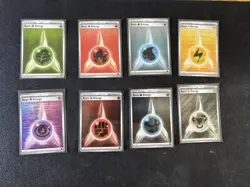 Pokemon Black Bolt White Flare Non holo Energy Set of 8 Cards - Image 1