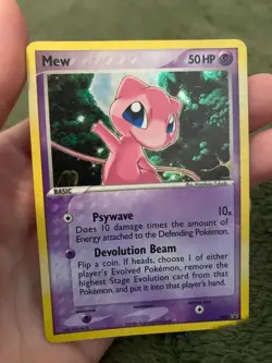Mew Black Star 2006 Promo Holo Card 40 (LP) - Image 1