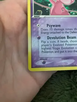 Mew Black Star 2006 Promo Holo Card 40 (LP) - Image 4