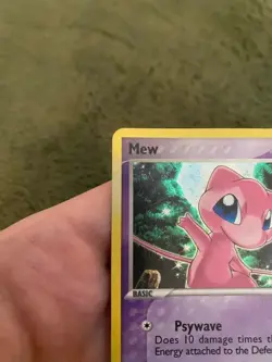 Mew Black Star 2006 Promo Holo Card 40 (LP) - Image 5