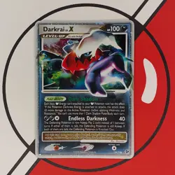 DARKRAI LV.X 104/106 Diamond Pearl Great Encounters Rare Holo Pokemon Card MP - Image 1